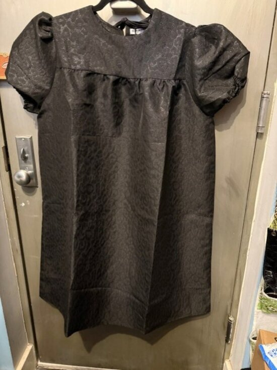 Glamorous Puff-Sleeve Mini Swing Dress - Picture 10 of 16